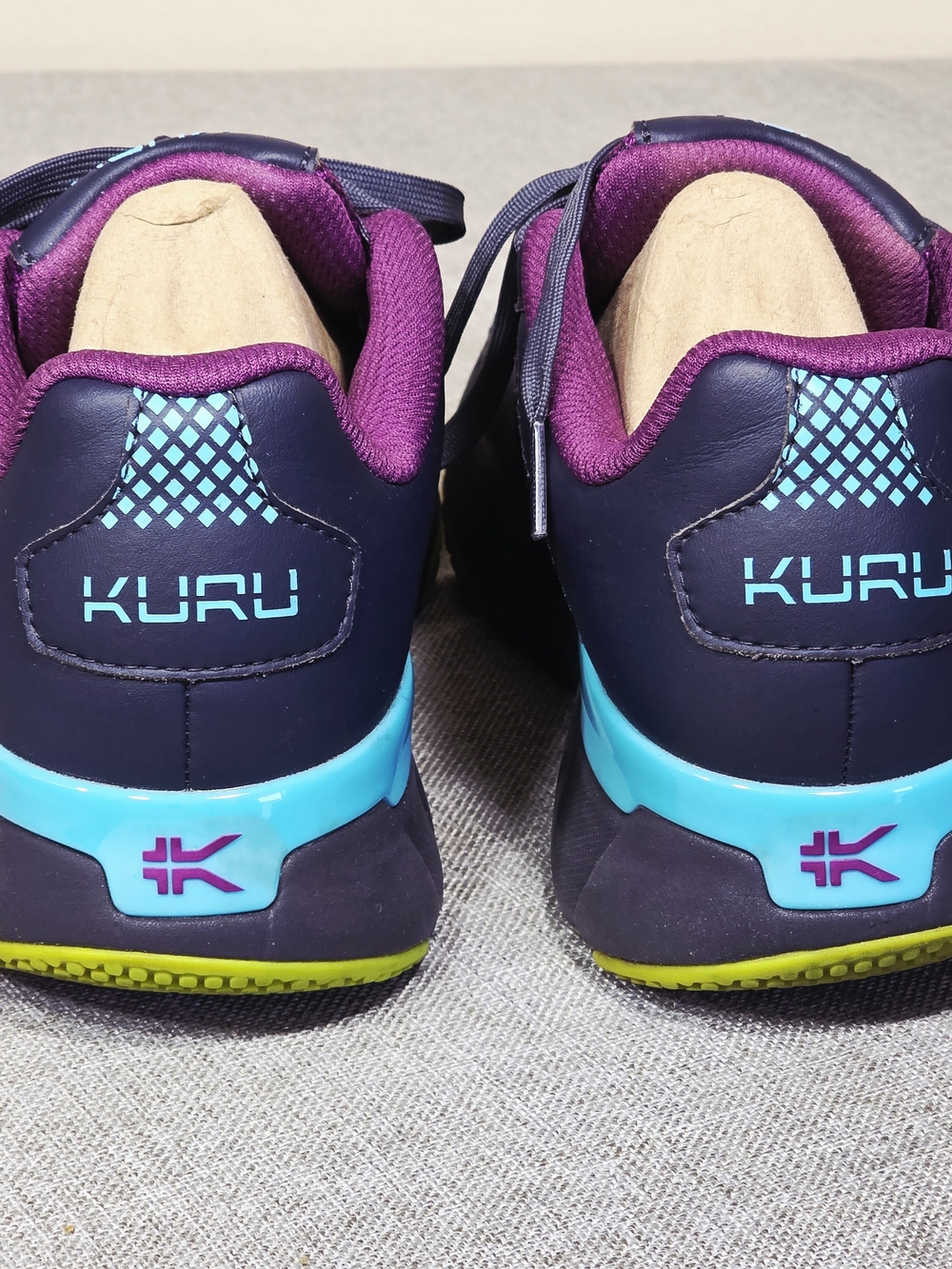 Kuru Quantum 2 Women's 6.5 M Electric Grape Purple Walking Sneakers Kurusole - Picture 5 of 9